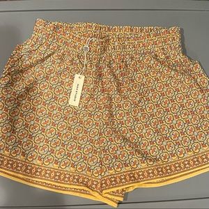 Max Studio Printed Shorts